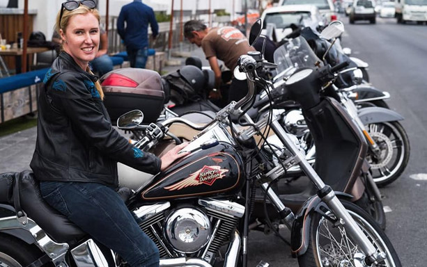 Harley Davidson Rentals, private yacht charter Cape Town