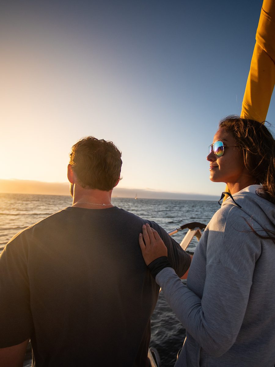 Private yacht sunset charter in Cape Town