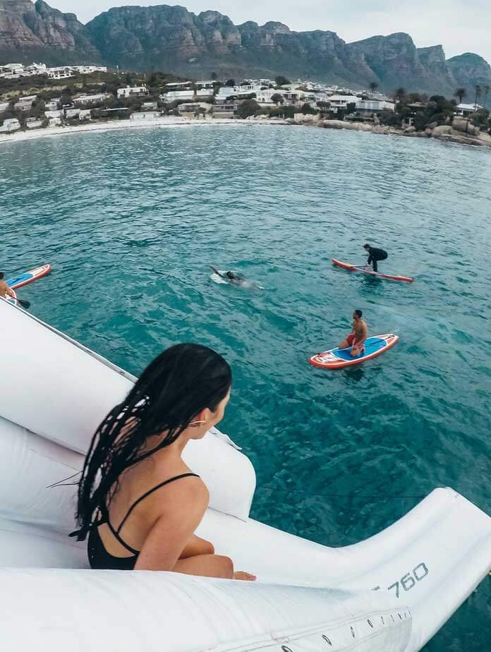1 Hour - Mirage Catamaran, private yacht charter Cape Town