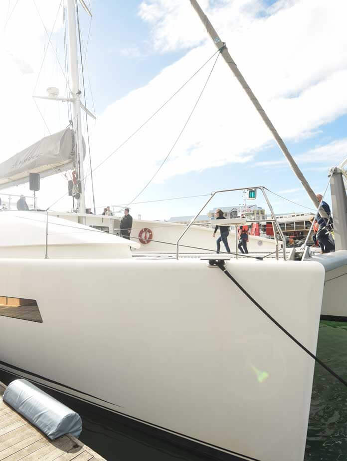 1 Hour - Mirage Catamaran, private yacht charter Cape Town