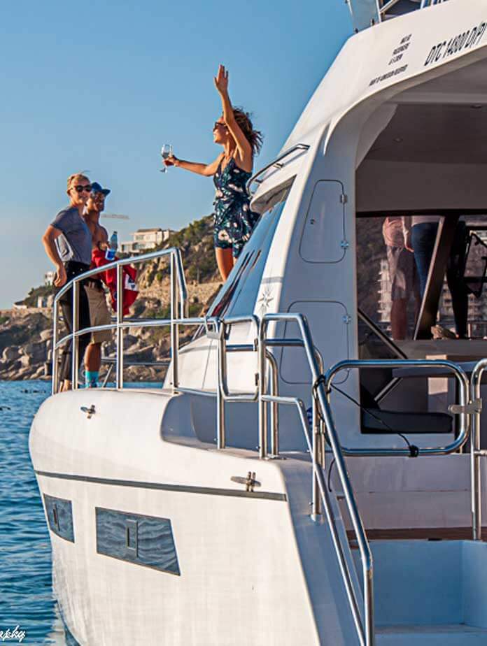 4 hour - Enigma Catamaran, private yacht charter Cape Town