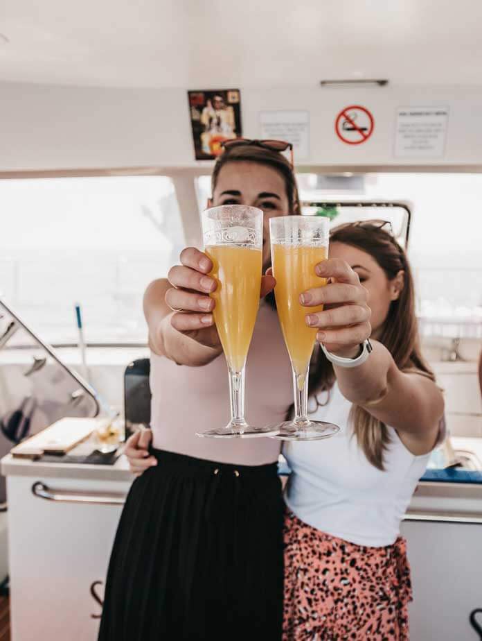 4 hour - Enigma Catamaran, private yacht charter Cape Town