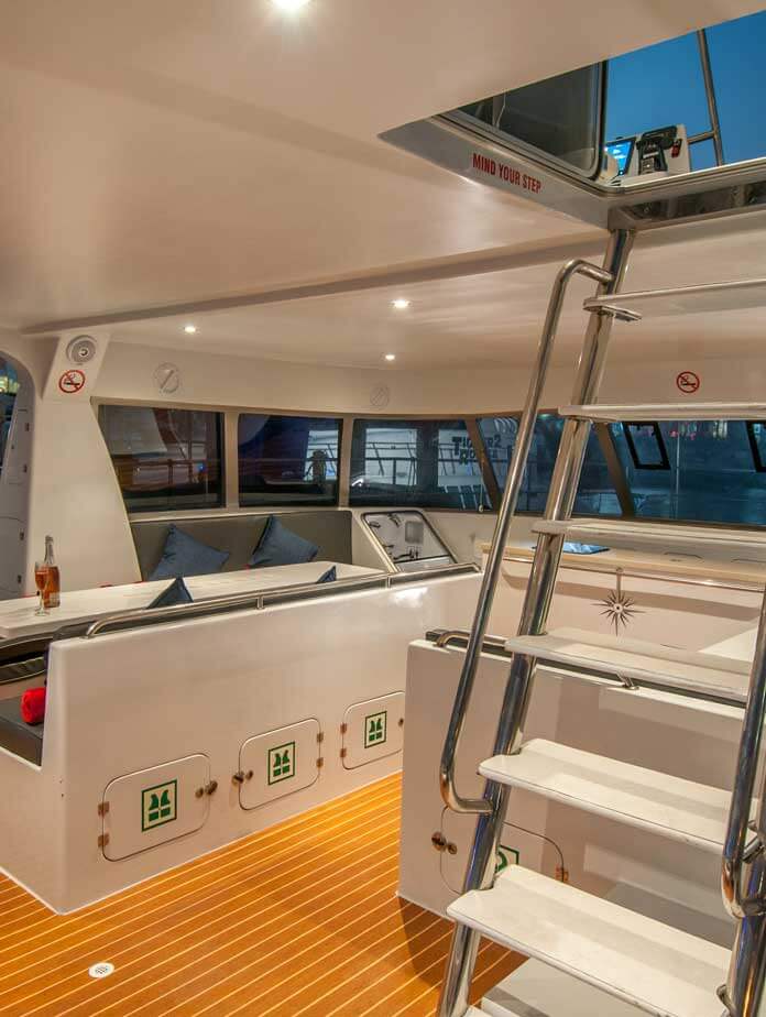4 hour - Enigma Catamaran, private yacht charter Cape Town