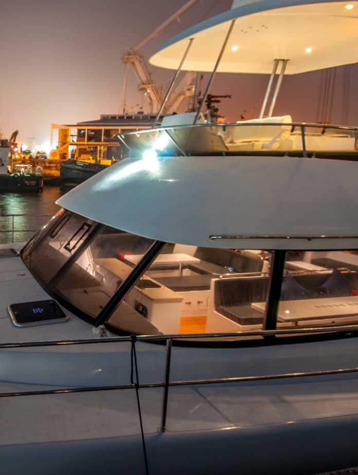 4 hour - Enigma Catamaran, private yacht charter Cape Town